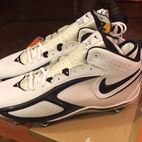 Nike air zoom blade II D Football cleats white black new in box men\'s 310936 101 main image 7